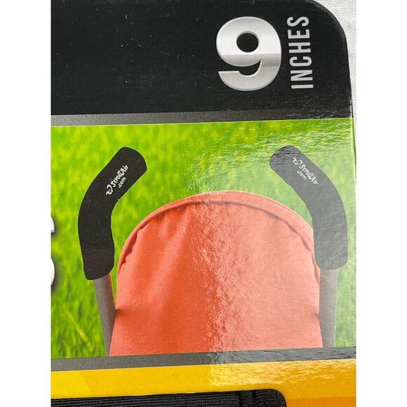 Stroller Handle Sleeves Black 2 in a Pack 9" NIP - Picture 1 of 5